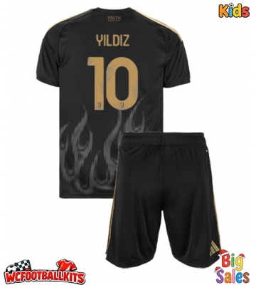 Juventus Kenan Yildiz #10 Replica Third Stadium Kit for Kids 2026-27 Short Sleeve (+ pants)